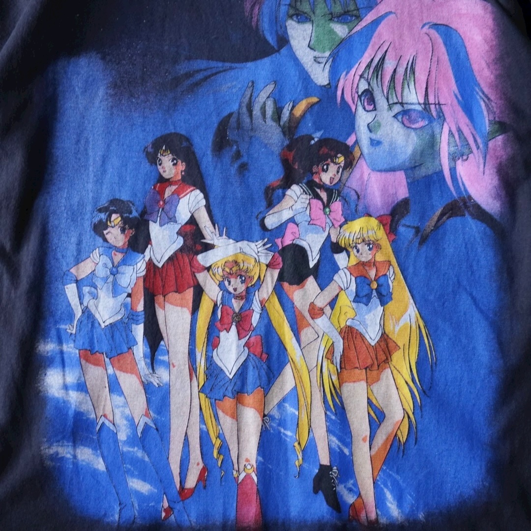 "フェードリャンメンセーラームーン / セーラームーンR" double side print tee