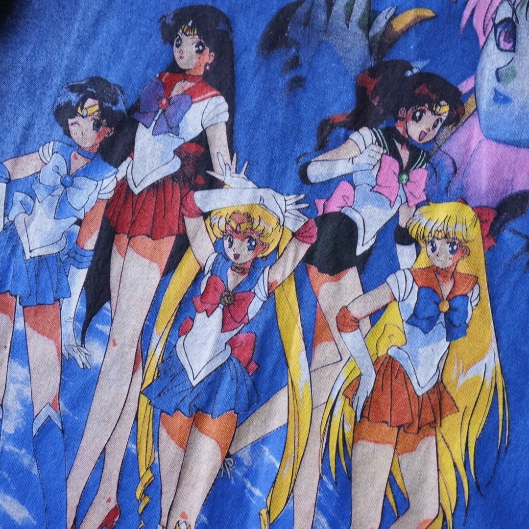 "フェードリャンメンセーラームーン / セーラームーンR" double side print tee