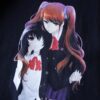 "鳴&泉美 / Another" print tee