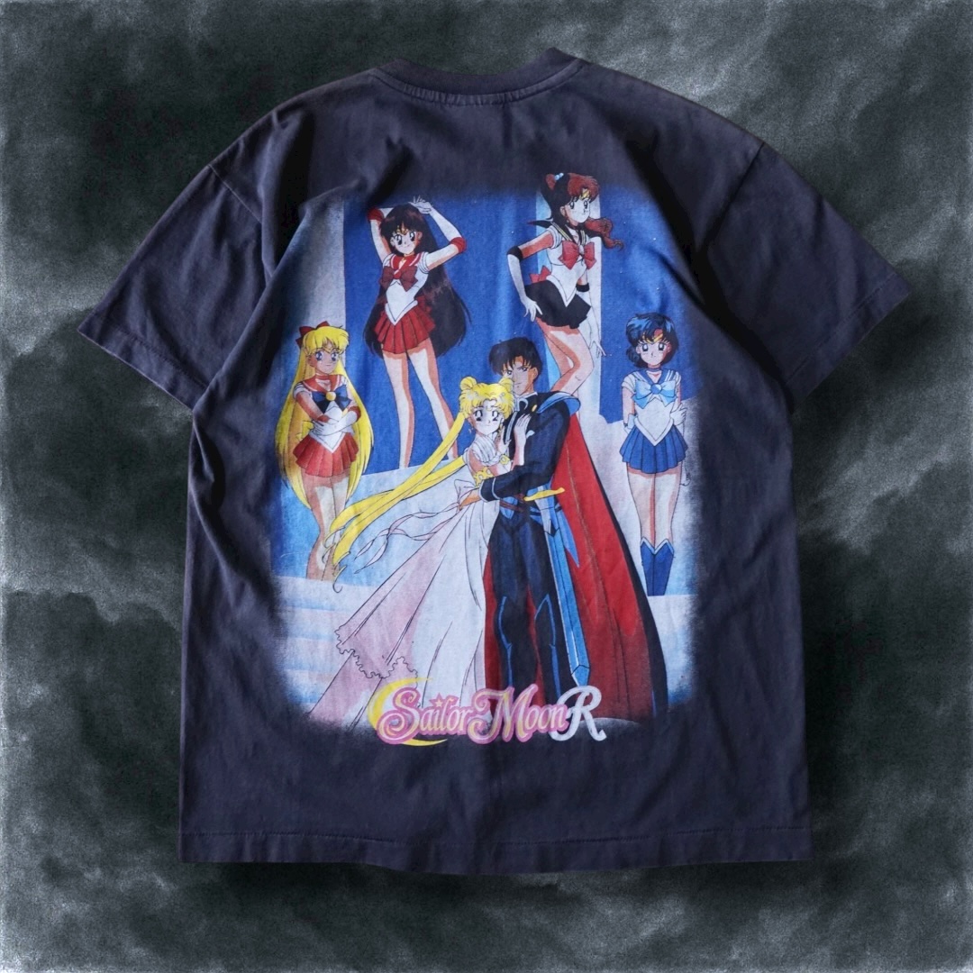 "フェードリャンメンセーラームーン / セーラームーンR" double side print tee