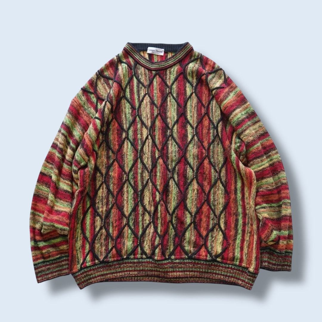 multi vitamin color 3D knit