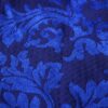 oversized 2XL blue × black elegant pattern jacket