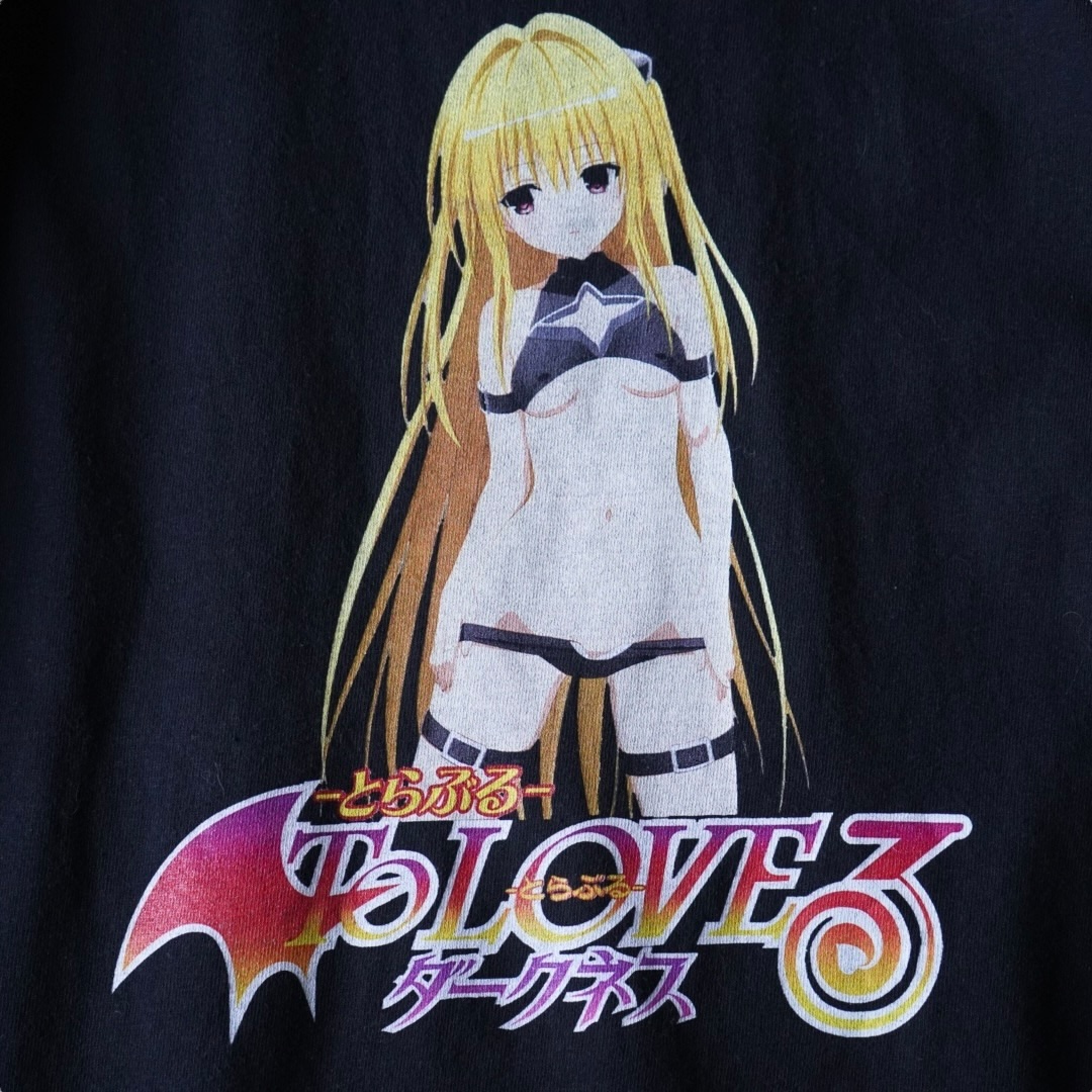 "やりすぎなくらいのヤミちゃんピン / ToLOVEる" print tee