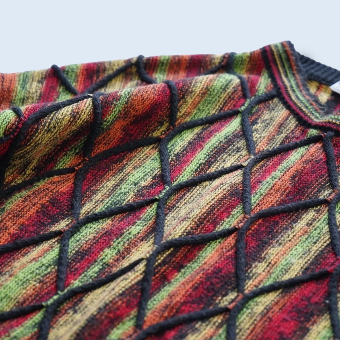 multi vitamin color 3D knit