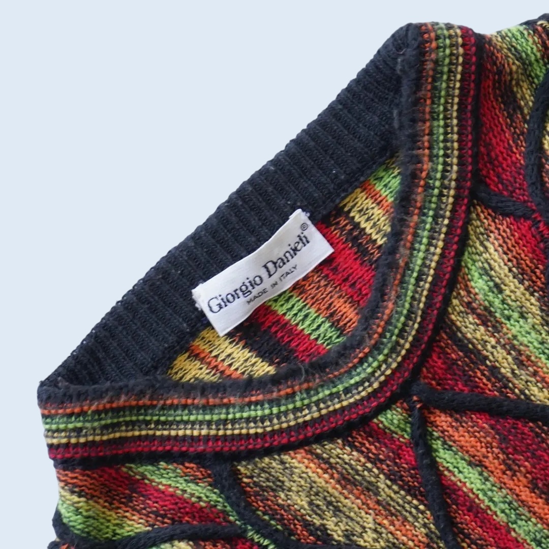 multi vitamin color 3D knit