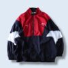 monster oversized switching nylon jacket