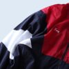 monster oversized switching nylon jacket