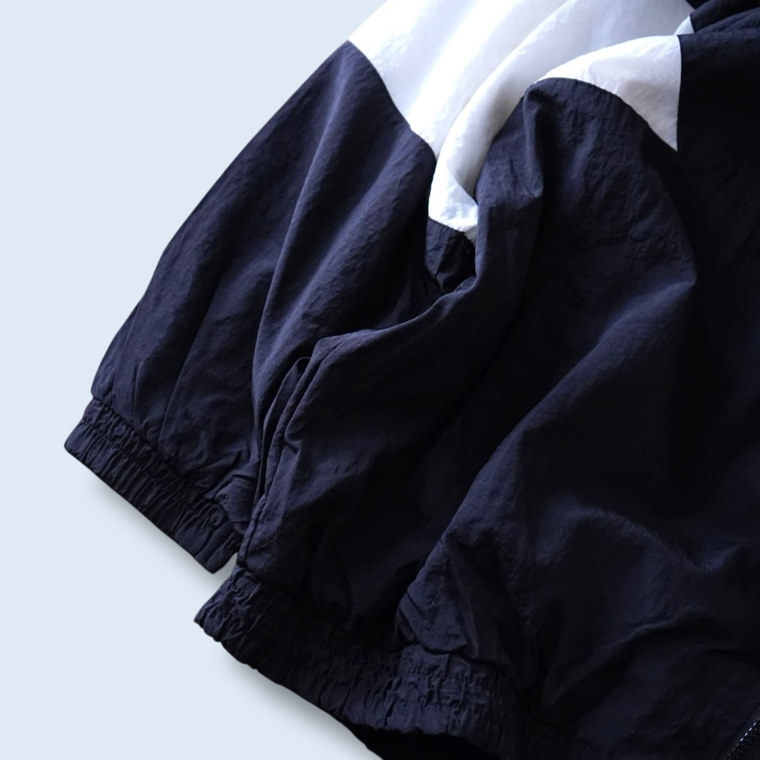 monster oversized switching nylon jacket