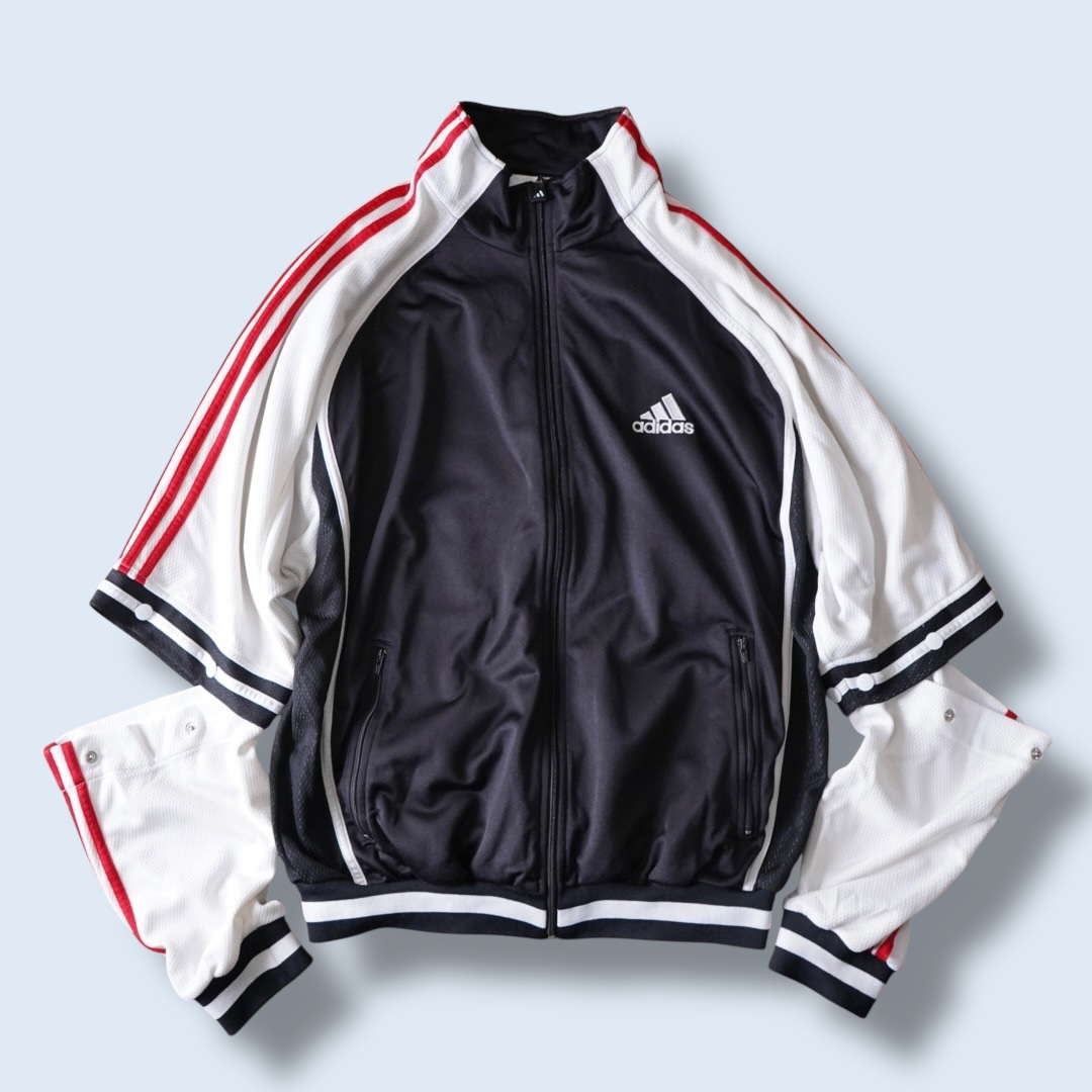 【adidas】2WAY detachable track jacket