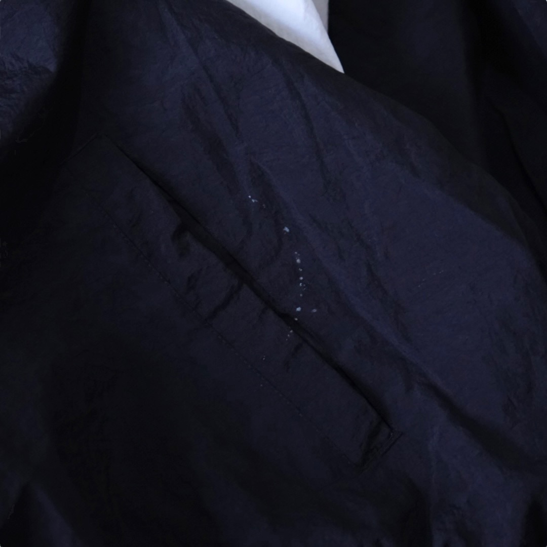 monster oversized switching nylon jacket