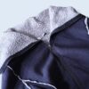 super high neck like sailor collar jacket