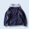 super high neck like sailor collar jacket