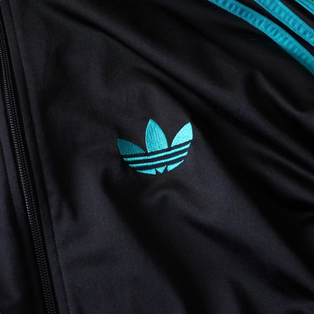 【adidas】emerald green line track jacket