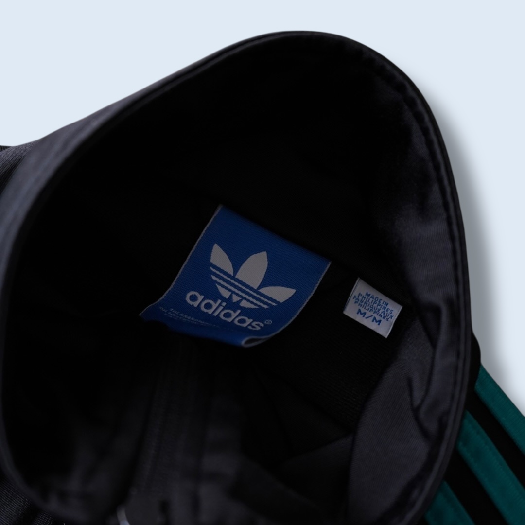 【adidas】emerald green line track jacket