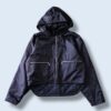 short length nylon gimmick reversible jacket