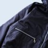short length nylon gimmick reversible jacket