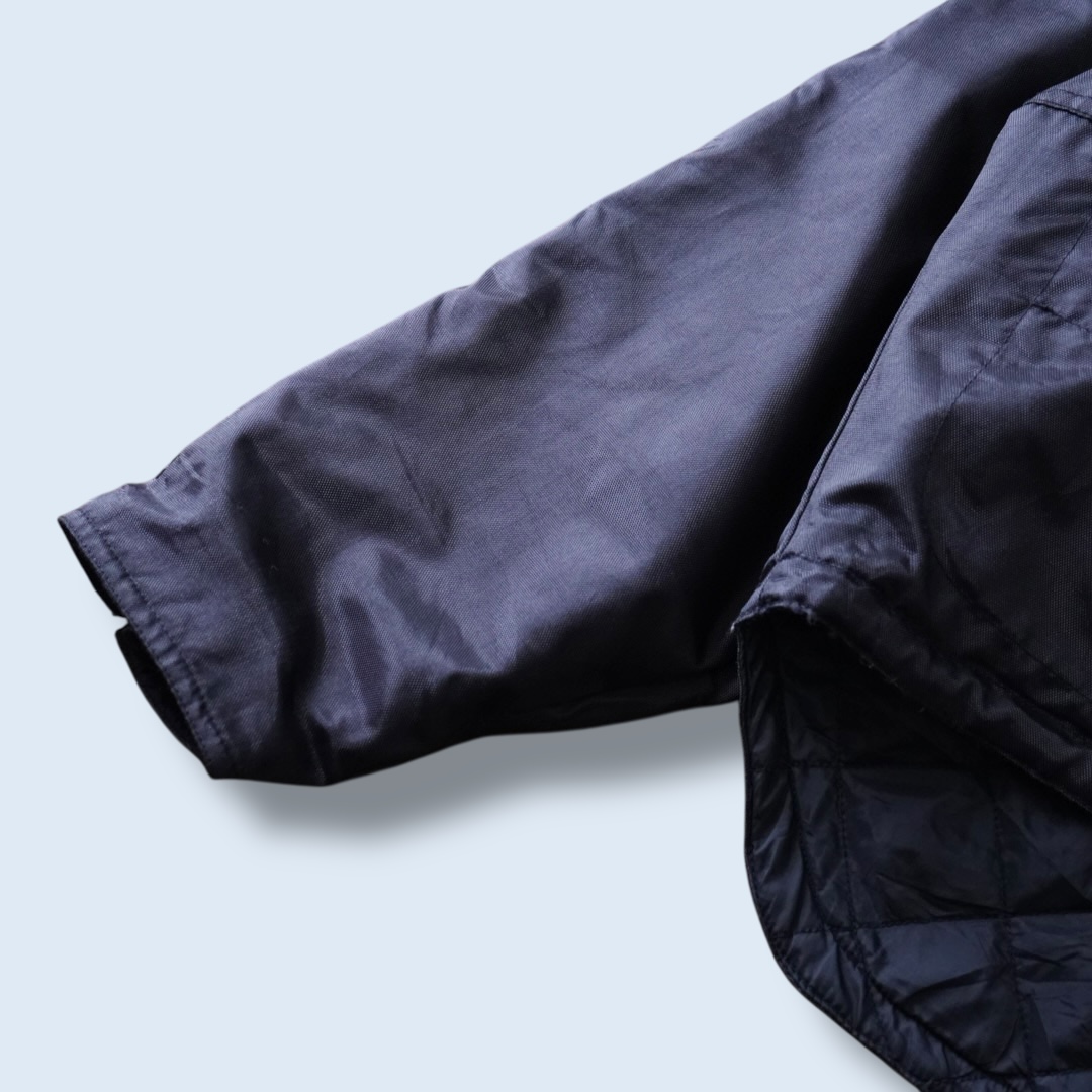 short length nylon gimmick reversible jacket