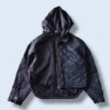 short length nylon gimmick reversible jacket