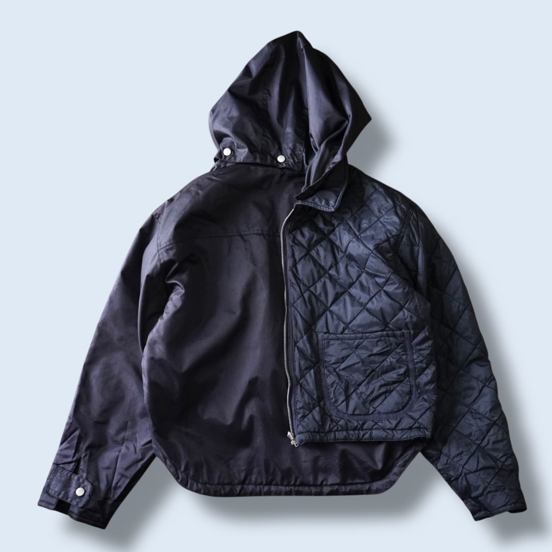 short length nylon gimmick reversible jacket