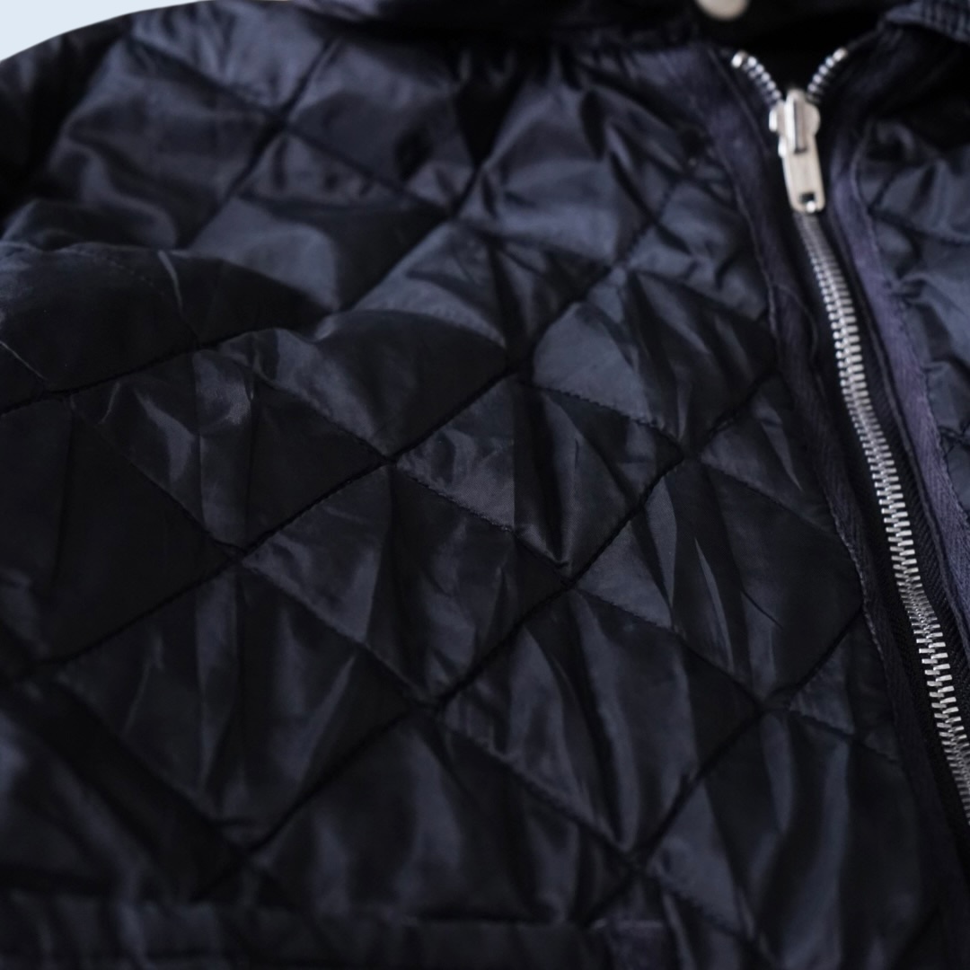 short length nylon gimmick reversible jacket