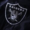 【Reebok】oversized ”RAIDERS” back embroidery nylon jacket