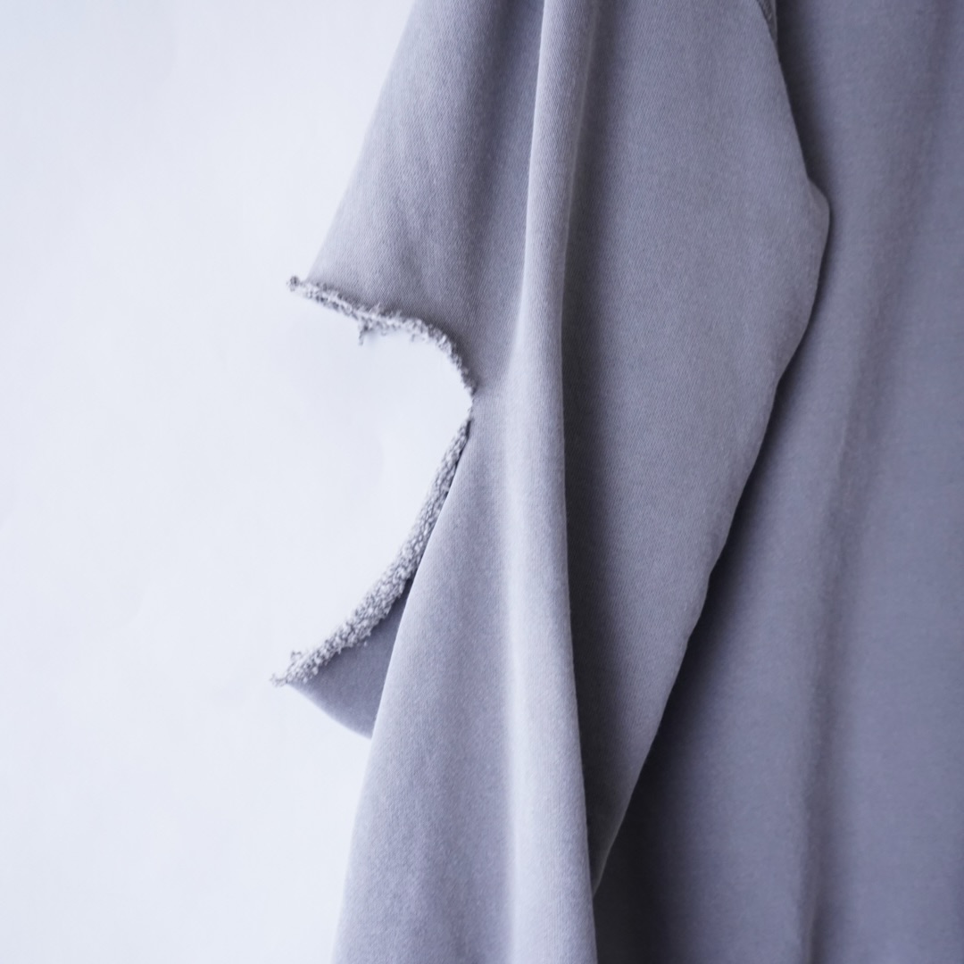 【PUNK REMAKE】"adidas" BORO × STUDS custom short length parka