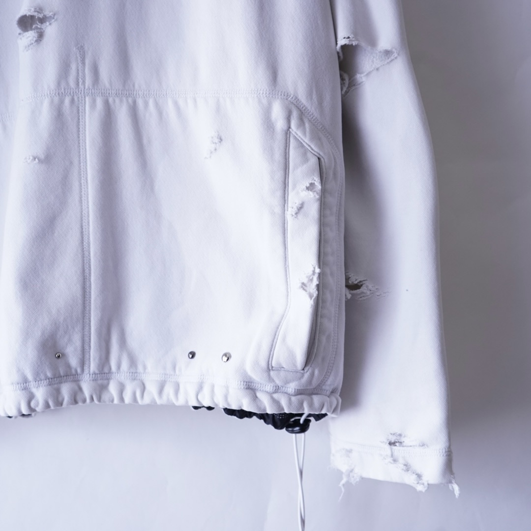 【PUNK REMAKE】"NIKE" BORO × STUDS custom parka