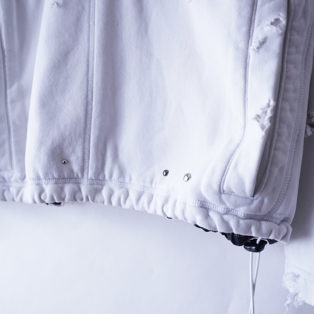 【PUNK REMAKE】"NIKE" BORO × STUDS custom parka