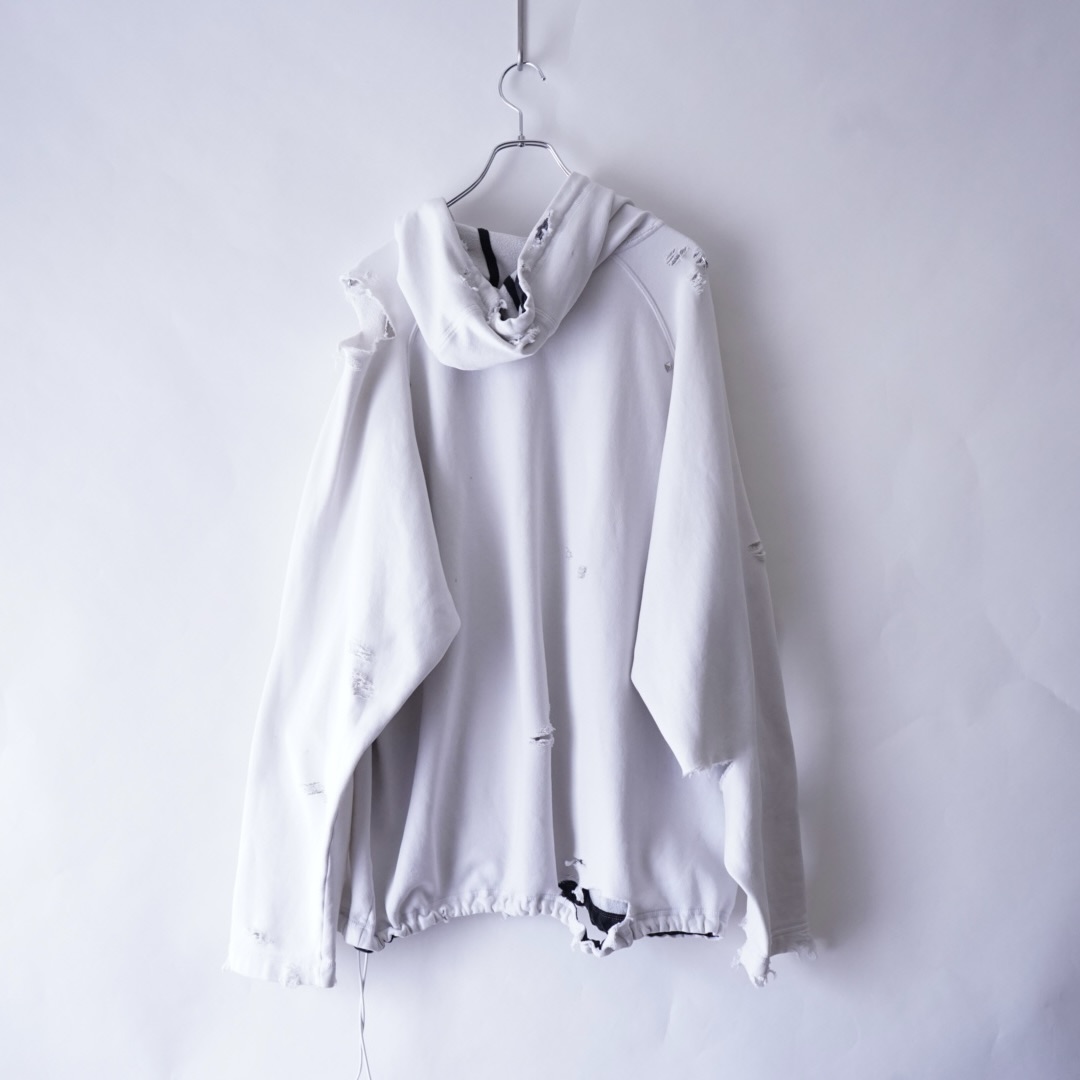 【PUNK REMAKE】"NIKE" BORO × STUDS custom parka