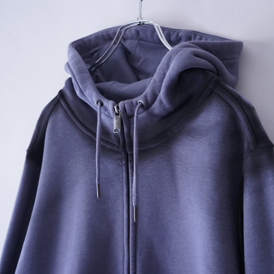 【ANARCHY REMAKE】Carhartt pale blue SPRAY custom zip parka