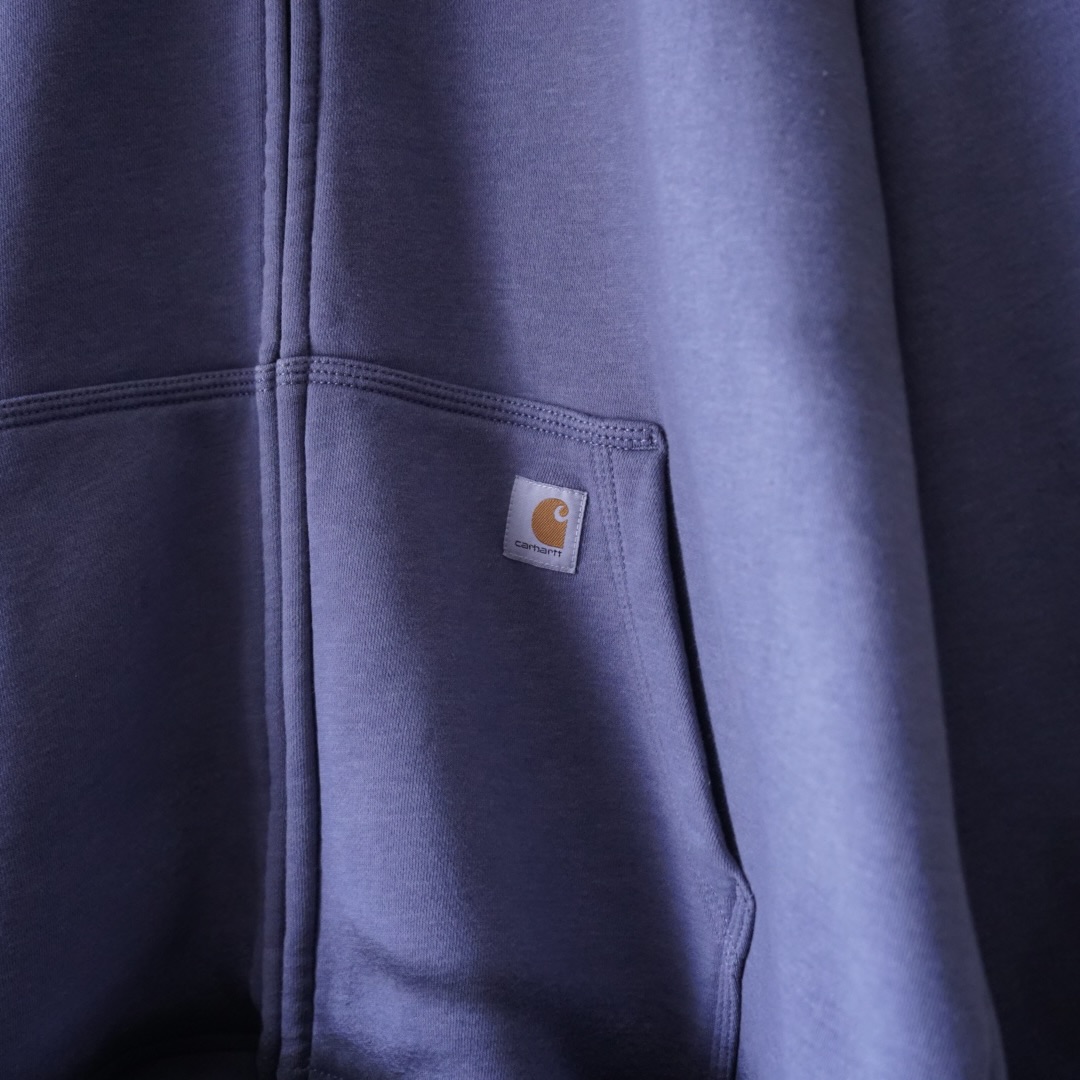 【ANARCHY REMAKE】Carhartt pale blue SPRAY custom zip parka