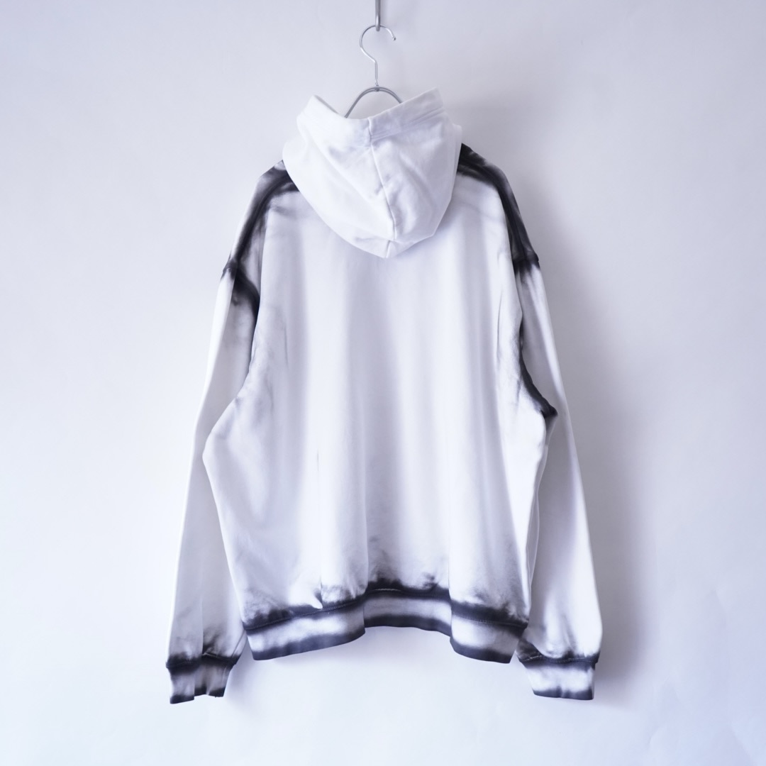 【ANARCHY REMAKE】NIKE white color SPRAY custom short length parka