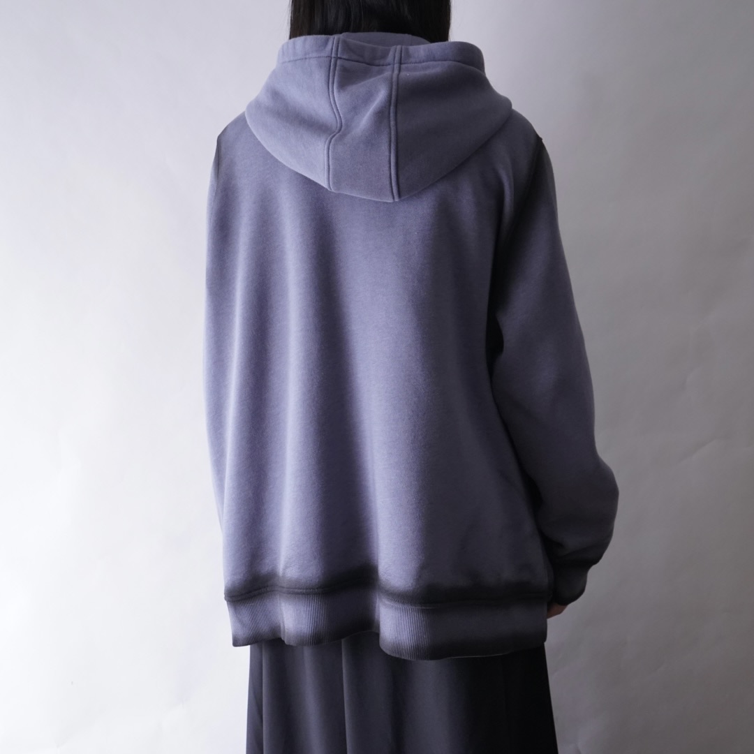 【ANARCHY REMAKE】Carhartt pale blue SPRAY custom zip parka