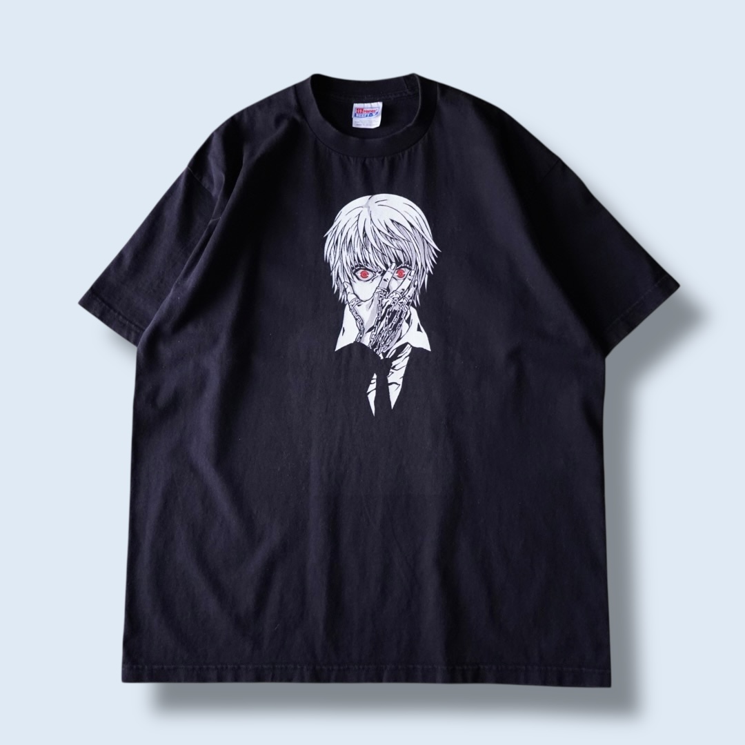 "クラピカエンペラータイム / HUNTER×HUNTER" double side print tee