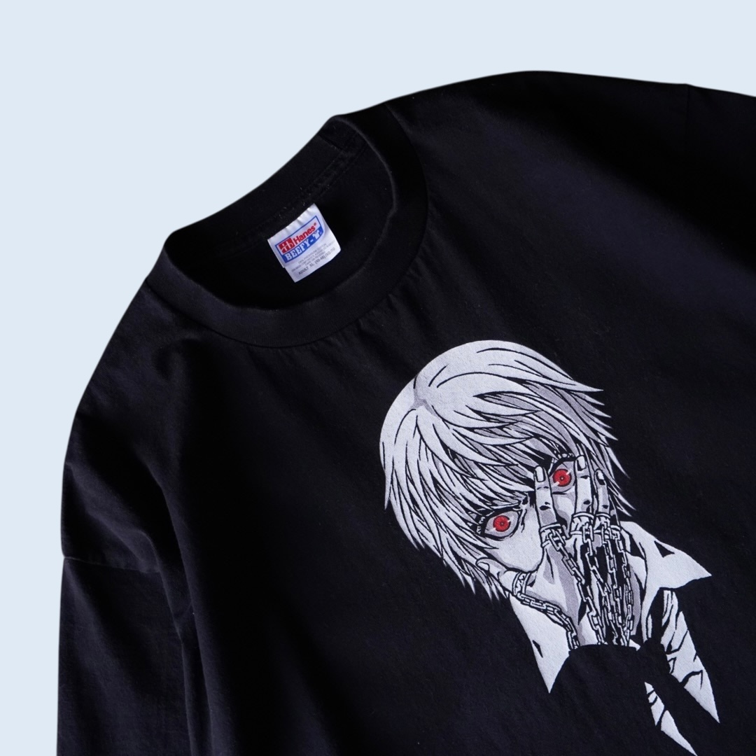 "クラピカエンペラータイム / HUNTER×HUNTER" double side print tee