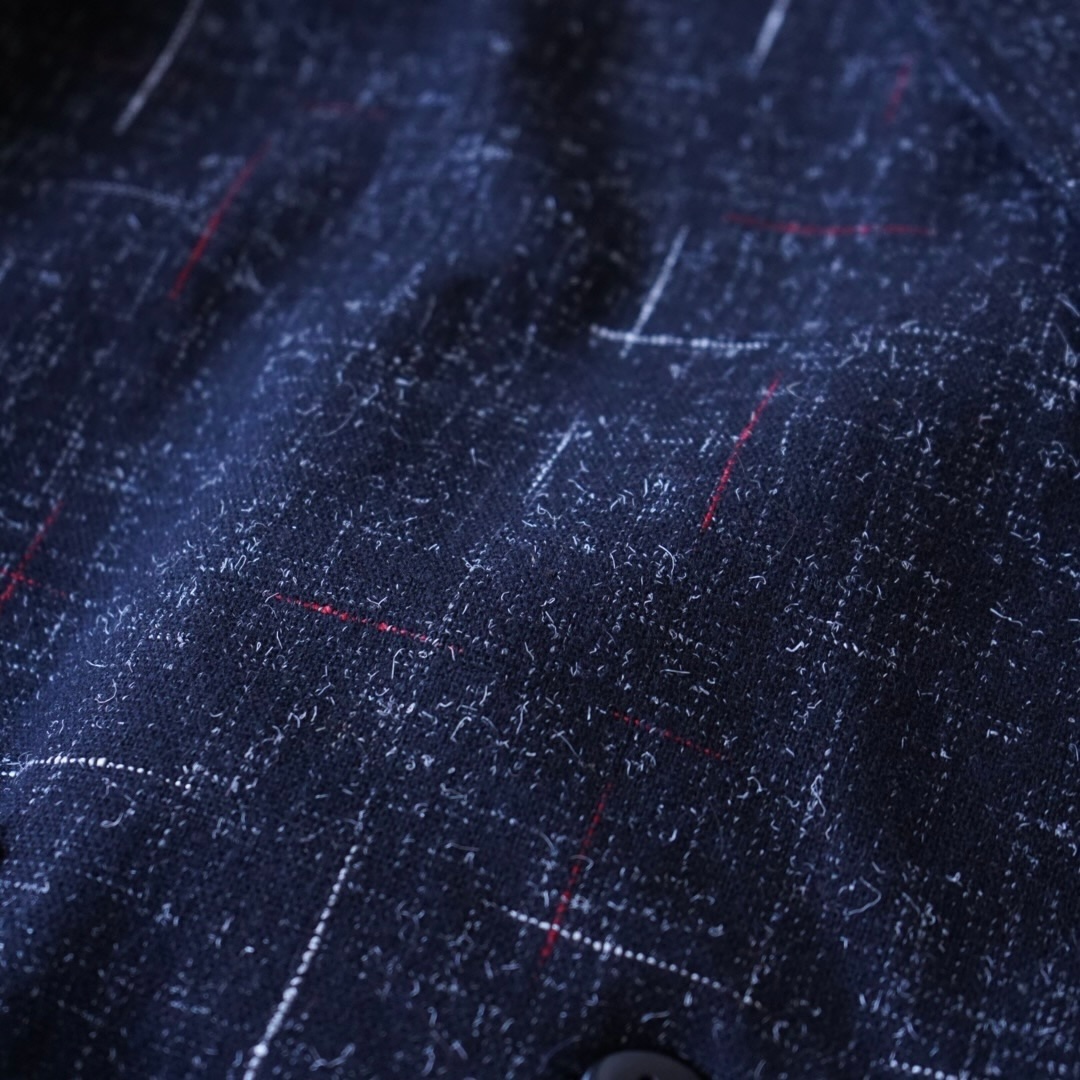 like multi nep color double breasted easy tailored jacket