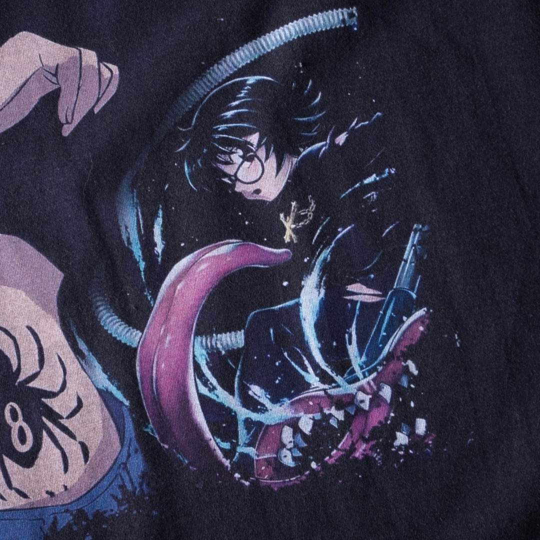 "リャンメンフェードシズク / HUNTER×HUNTER" double side print tee