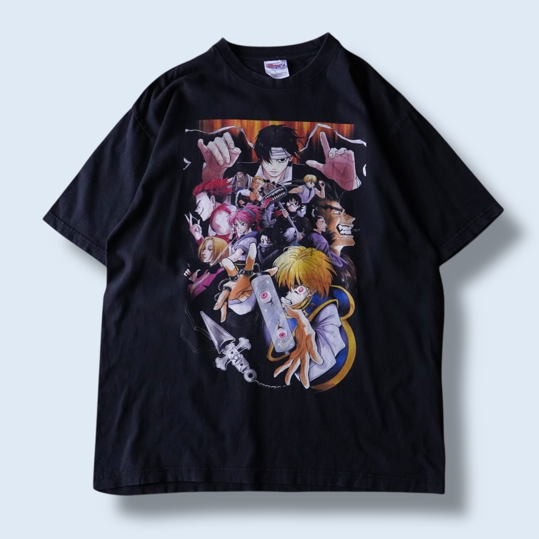 "幻影旅団×クラピカリャンメン / HUNTER×HUNTER" double side print tee