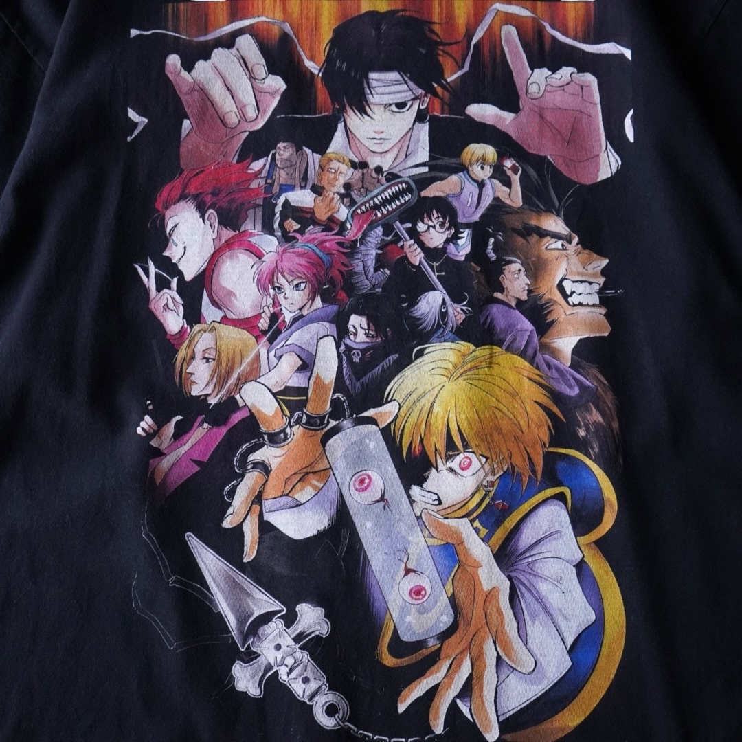 "幻影旅団×クラピカリャンメン / HUNTER×HUNTER" double side print tee