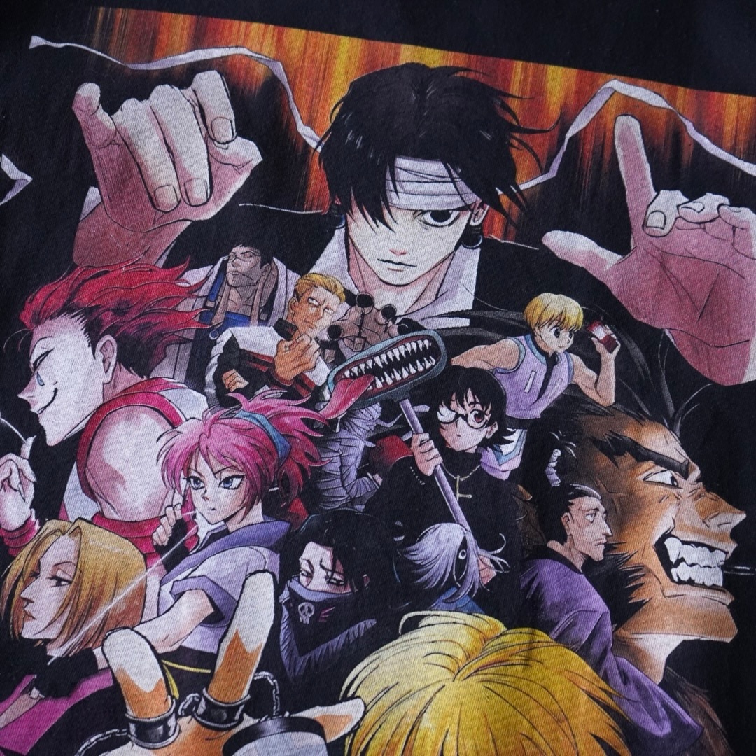 "幻影旅団×クラピカリャンメン / HUNTER×HUNTER" double side print tee