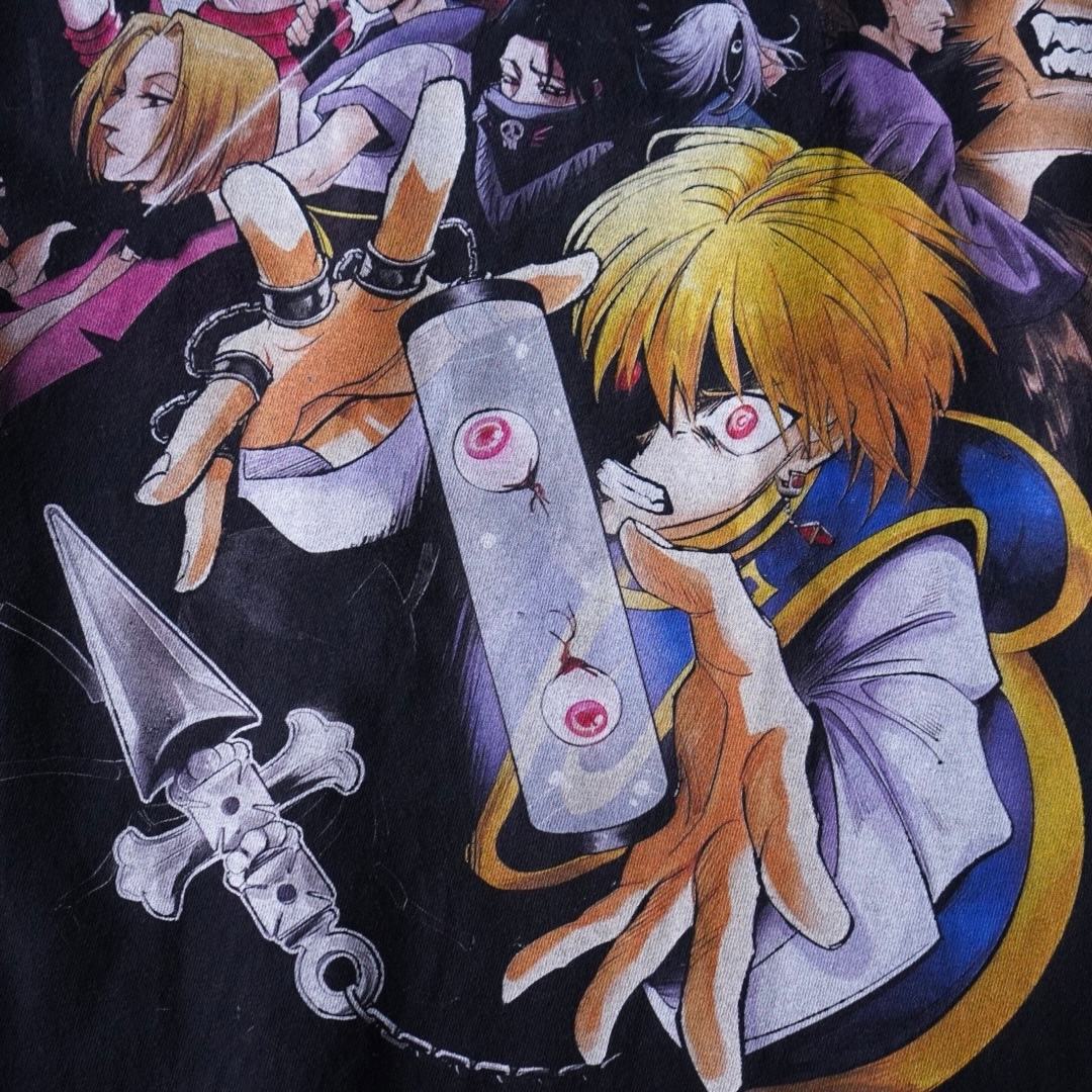 "幻影旅団×クラピカリャンメン / HUNTER×HUNTER" double side print tee