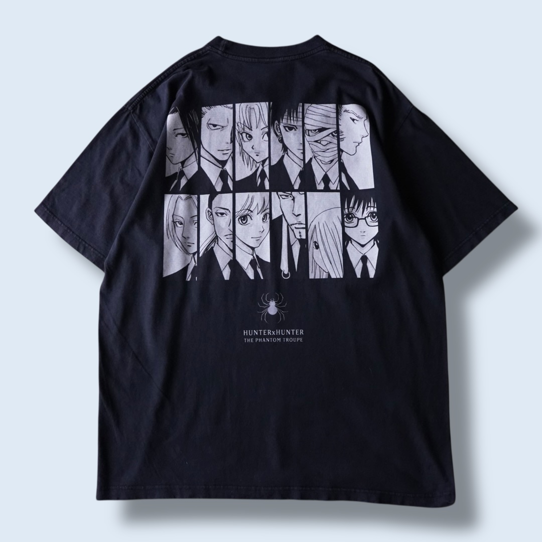 "幻影旅団×クラピカリャンメン / HUNTER×HUNTER" double side print tee