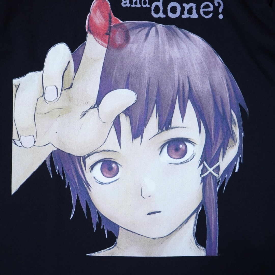 "lainのデカ極上グラ / serial experiments lain" print tee