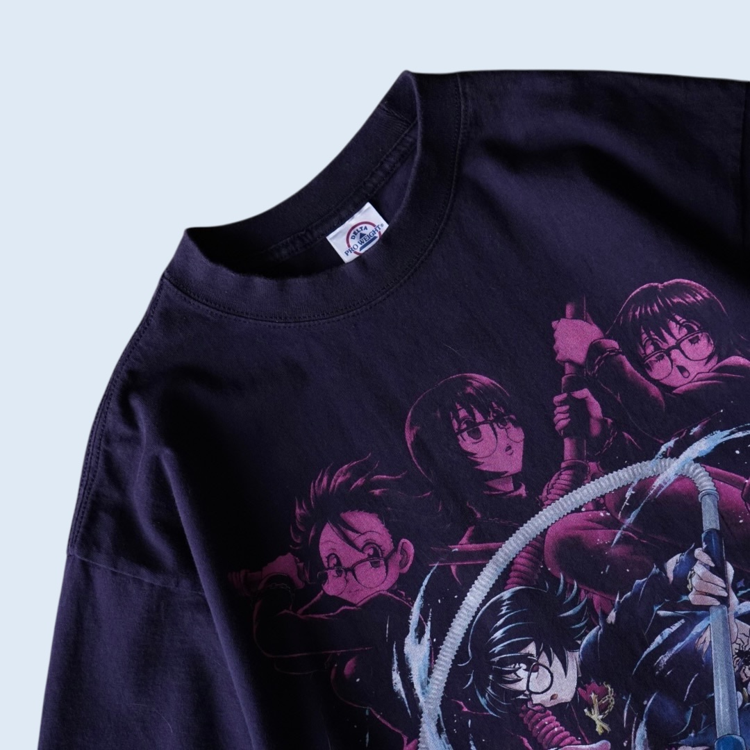 "シズクとデメちゃん×躍動感 / HUNTER×HUNTER" print tee