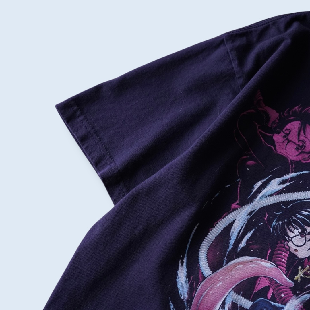 "シズクとデメちゃん×躍動感 / HUNTER×HUNTER" print tee