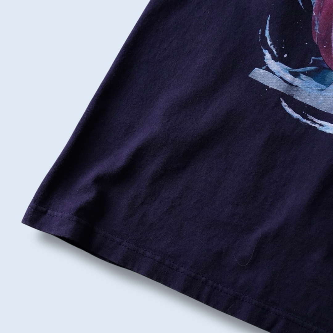 "シズクとデメちゃん×躍動感 / HUNTER×HUNTER" print tee