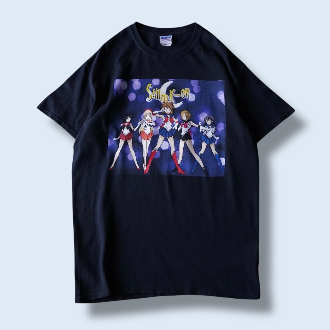"セーラーけいおん! / けいおん×セーラームーン" print tee