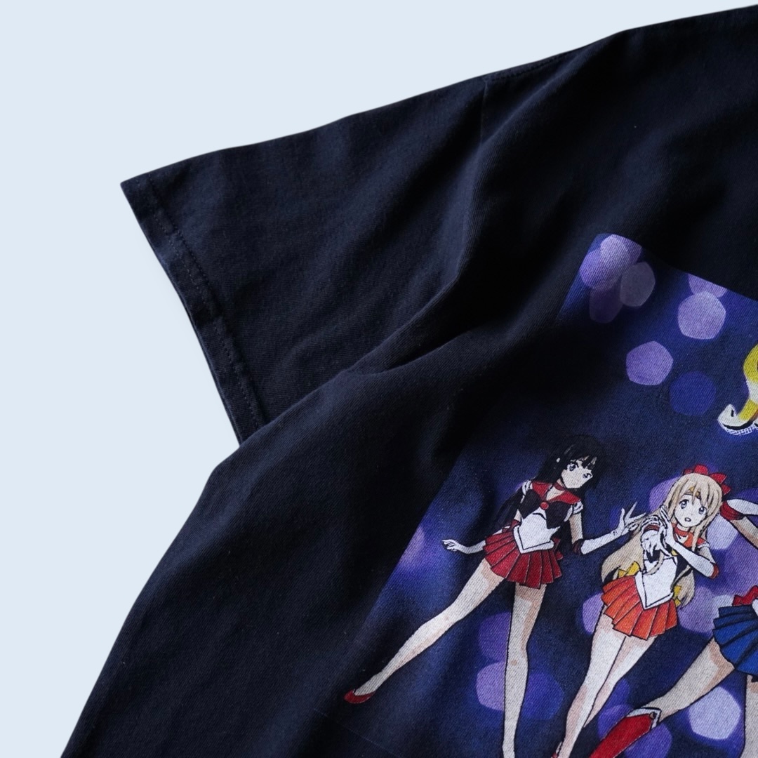 "セーラーけいおん! / けいおん×セーラームーン" print tee