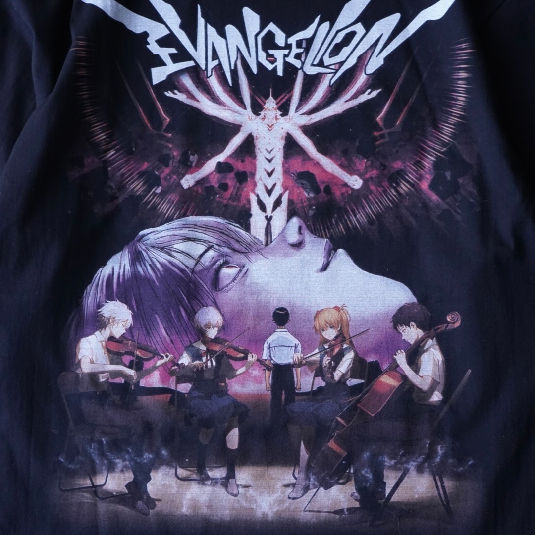 "サードインパクト弦楽四重奏 / エヴァンゲリオン" double side print tee