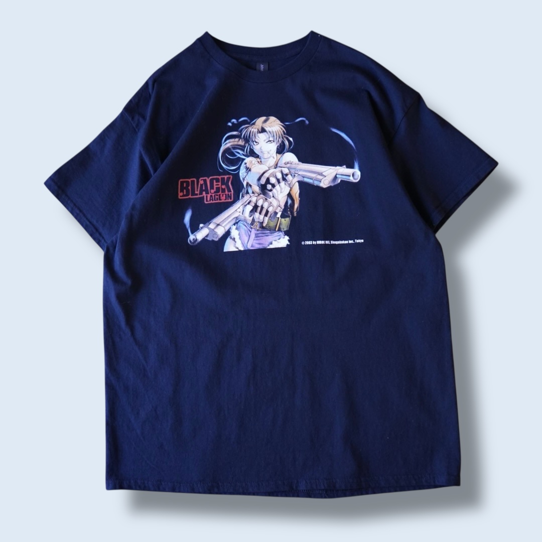 "レヴィのピン / BLACK LAGOON" print tee